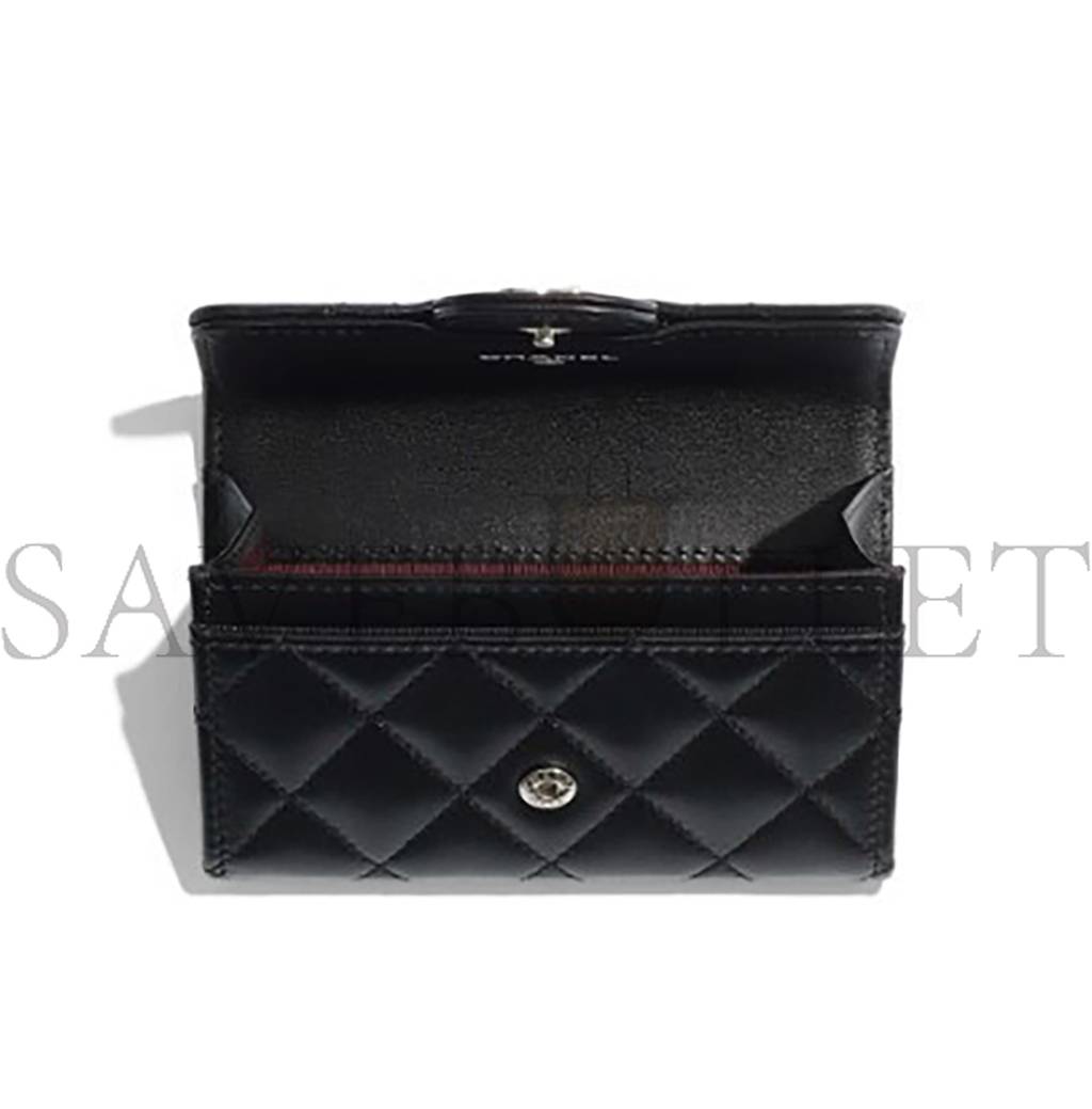 CHANEL CLASSIC CARD HOLDER AP0214 Y01480 C3906 (11.3*7.5*2.1cm)